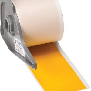 Brady - Cinta adhesiva permanente de vinilo para todo tipo de clima para impresoras M710 y BMP71, 2 x 50 pies, color amarillo M7C-2000-595-YL