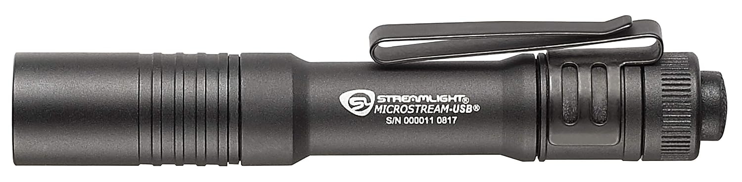 Streamlight 66603 MicroStream 250-Lúmenes Recargable USB Linterna de Bolsillo con Cable USB y Cordón, Empaque Almeja, Azul 7 Streamlight 66603 MicroStream 250-Lúmenes Recargable USB Linterna de Bolsillo con Cable USB y Cordón, Empaque Almeja, Azul – Vista 7