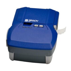 Brady M-131-492 Polyester B-492 Black on White Label Maker Cartridge, 1/2" Width x 1" Height, For BMP51/BMP53 Printers