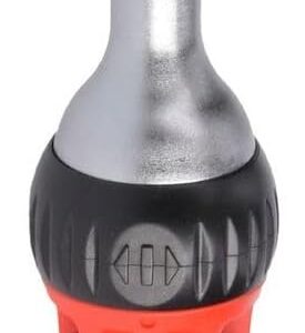 Urrea 9308M Destornillador con Mango Bimaterial de Matraca Puntas Intercambiables 8 en 1