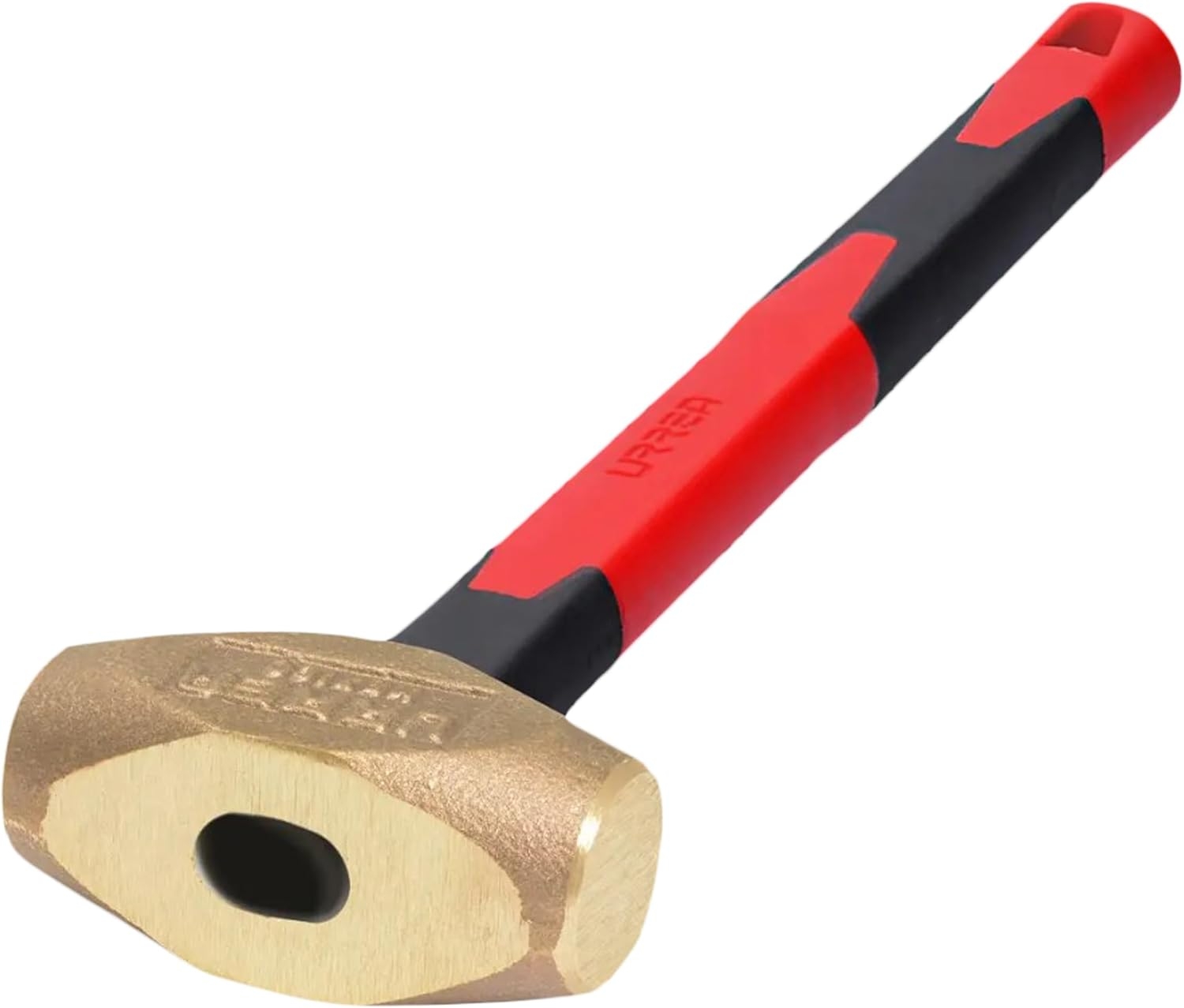 Urrea 1430FV Marro de bronce con mango de fibra de vidrio de 13", 1.6 lb 2 Urrea 1430FV Marro de bronce con mango de fibra de vidrio de 13", 1.6 lb – Vista 2