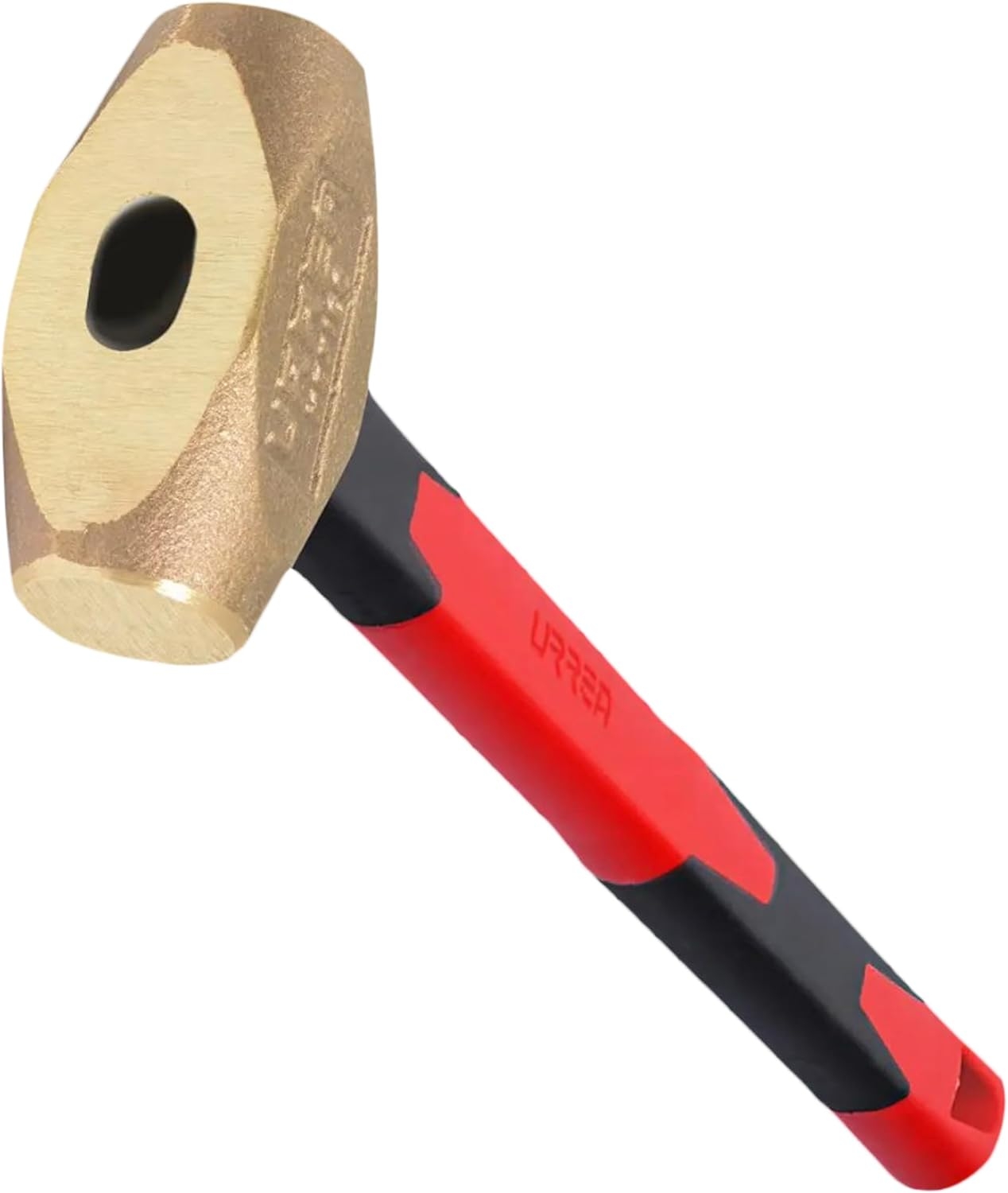 Urrea 1430FV Marro de bronce con mango de fibra de vidrio de 13", 1.6 lb 1 Urrea 1430FV Marro de bronce con mango de fibra de vidrio de 13", 1.6 lb