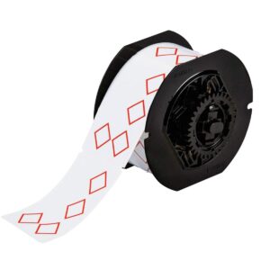 Brady B30-260-7569-CLP4A Vinyl Film, 2.000" x 3.000" BBP31 2 Color GHS Vinyl Tape - 4 Diamond (1 Roll of 340 Labels )
