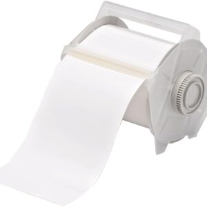 Brady 113109 GlobalMark 100' Length x 4" Width, B-595 Vinyl, White Indoor/Outdoor Tape