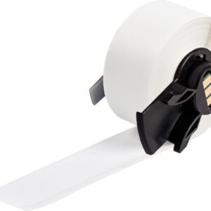 Brady Cinta de etiquetas de vinilo multiusos para impresoras M610, M611, M710, BMP61 y BMP71, 1.9 pulgadas x 50 pies, color blanco. M6C-1900-439
