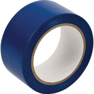 Brady 108' Length, 2" Width, B-725 Vinyl Tape, Blue Color Aisle Marking Tape