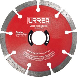 Urrea Herramientas DDIS9 Disco de Diamante Uso Industrial Corte Segmentado, 9"