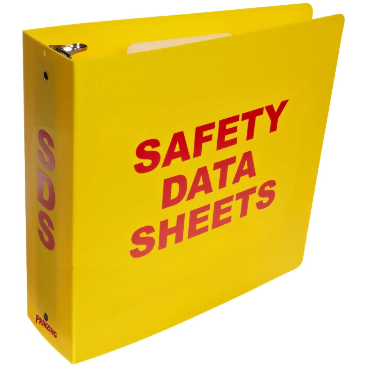 Brady 2025 3" Diameter Rings, Polyethylene, Red On Yellow Color Standard MSDS Binder, Legend "Material Safety Data Sheets" 1 Brady 2025 3" Diameter Rings, Polyethylene, Red On Yellow Color Standard MSDS Binder, Legend "Material Safety Data Sheets"
