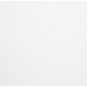 Brady 42954 10" Height, 14" Width, B-555 Aluminum, White Color Blank Sign