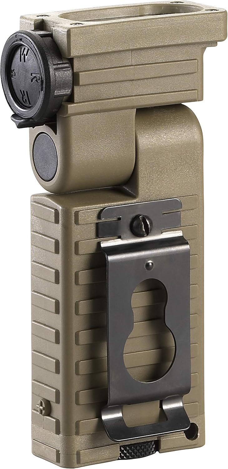 Streamlight 14032 Sidewinder Military Tactical Flashlight with Articulating Head and Batteries, Coyote - 55 Lumens 6 Streamlight 14032 Sidewinder Military Tactical Flashlight with Articulating Head and Batteries, Coyote - 55 Lumens – Vista 6