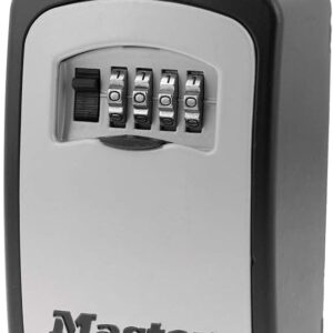 Master Lock 5401D Caja para Llaves de Pared con Combinación, color Plata