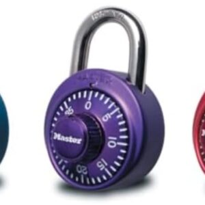 Master Lock 1530DCM Candado de combinación, 4.7 cm, varios colores