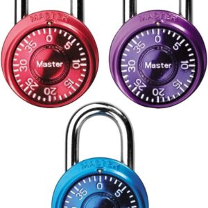 Master Lock 1533TRI - Candado de combinación