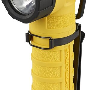 Streamlight 88836 PolyTac 90X USB 500 Lumens Multi-Fuel Right-Angle Rechargeable Flashlight, SL-B26 Battery Pack & USB Cord, Yellow, Box Packaged