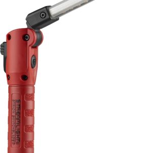Streamlight 74850 Strion Switchblade Rechargeable Multi-Function Compact Work Light with USB Cord Charger, Red