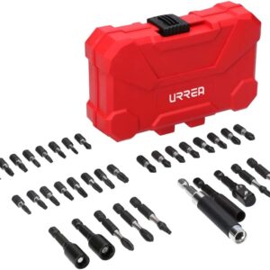 Urrea Juego de 34 puntas y accesorios para destornillador