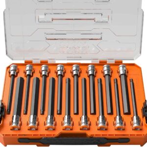 KLEIN TOOLS 652216HEXL | Juego Llaves Hexagonales | 16 Pzas | SAE Y Métrica