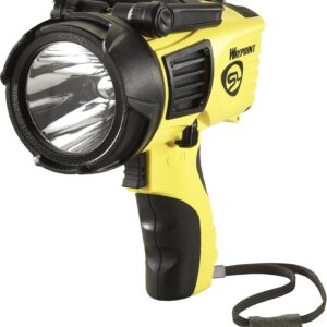 Streamlight 44900 Waypoint 550 Lumen LED Spotlight With 12-Volt DC Power Cord and Polymer Mount/Holder, Yellow