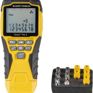 KLEIN TOOLS VDV501-851 | Kit Probador De Cables | Voz, Datos Y Video