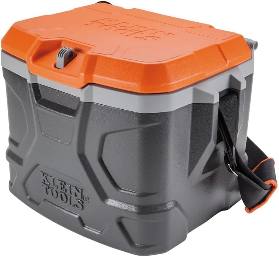 KLEIN TOOLS 55600 Hielera Tradesman Pro Portatil Resistente, 16 litros 1 KLEIN TOOLS 55600 Hielera Tradesman Pro Portatil Resistente, 16 litros