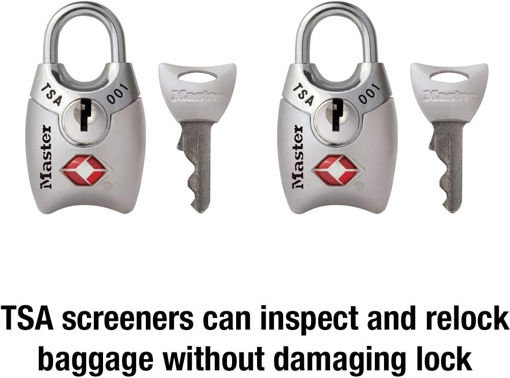 Master Lock 4689T Juego de Candados para Equipaje de 25 mm, 2 Piezas 5 Master Lock 4689T Juego de Candados para Equipaje de 25 mm, 2 Piezas – Vista 5