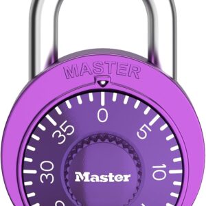 Master Lock Cerradura de Combinación Púrpura 1 7/8