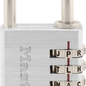 Master Lock 643DWD Set Your Own Password Combination Lock, Aluminum