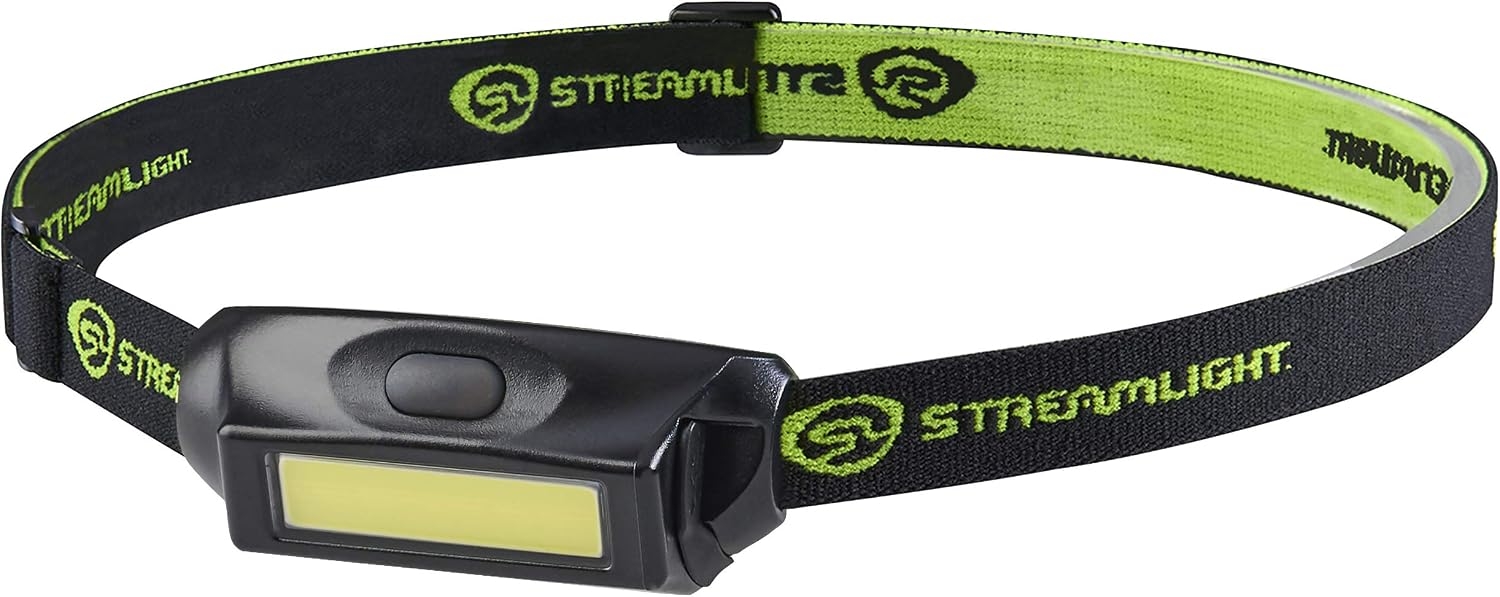 Streamlight 61714 Bandit Pro 180-Lúmenes LED Linternal Frontal Recargable USB con Correa Elástica, Negra 1 Streamlight 61714 Bandit Pro 180-Lúmenes LED Linternal Frontal Recargable USB con Correa Elástica, Negra