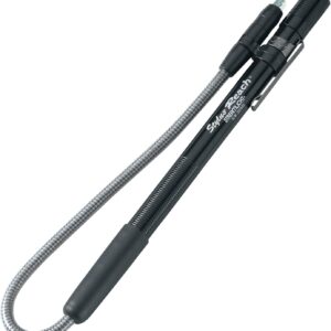 Streamlight 65658 Stylus Reach 11-Lúmenes LED Linterna de Bolígrafo con Cable de Extensión Flexible de 18cm, Negra