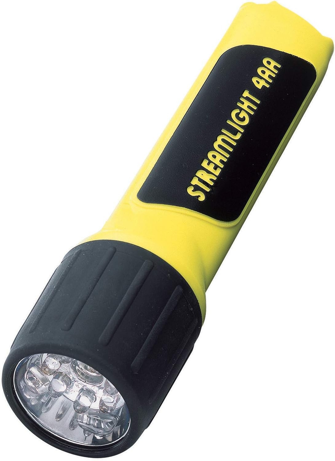 Streamlight 68200 4AA ProPolymer LED Flashlight with White LEDs, Yellow - 67 Lumens 1 Streamlight 68200 4AA ProPolymer LED Flashlight with White LEDs, Yellow - 67 Lumens