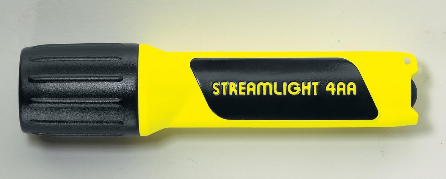 Streamlight 68200 4AA ProPolymer LED Flashlight with White LEDs, Yellow - 67 Lumens 7 Streamlight 68200 4AA ProPolymer LED Flashlight with White LEDs, Yellow - 67 Lumens – Vista 7