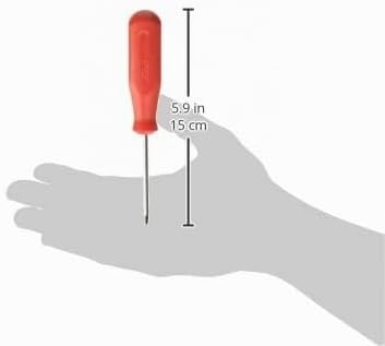 Urrea 9622R Destornillador con mango rojo, punta cabinet barra redonda 1/8" x 2-1/2" 3 Urrea 9622R Destornillador con mango rojo, punta cabinet barra redonda 1/8" x 2-1/2" – Vista 3