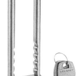 Master Lock 517D Candado Laminado Económico de 44 mm de Ancho con Gancho Ajustable desde 7 cm hasta 14 cm