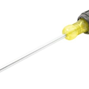 Urrea 9406 Destornillador con mango cushion grip, punta plana barra redonda 5/16" x 6"