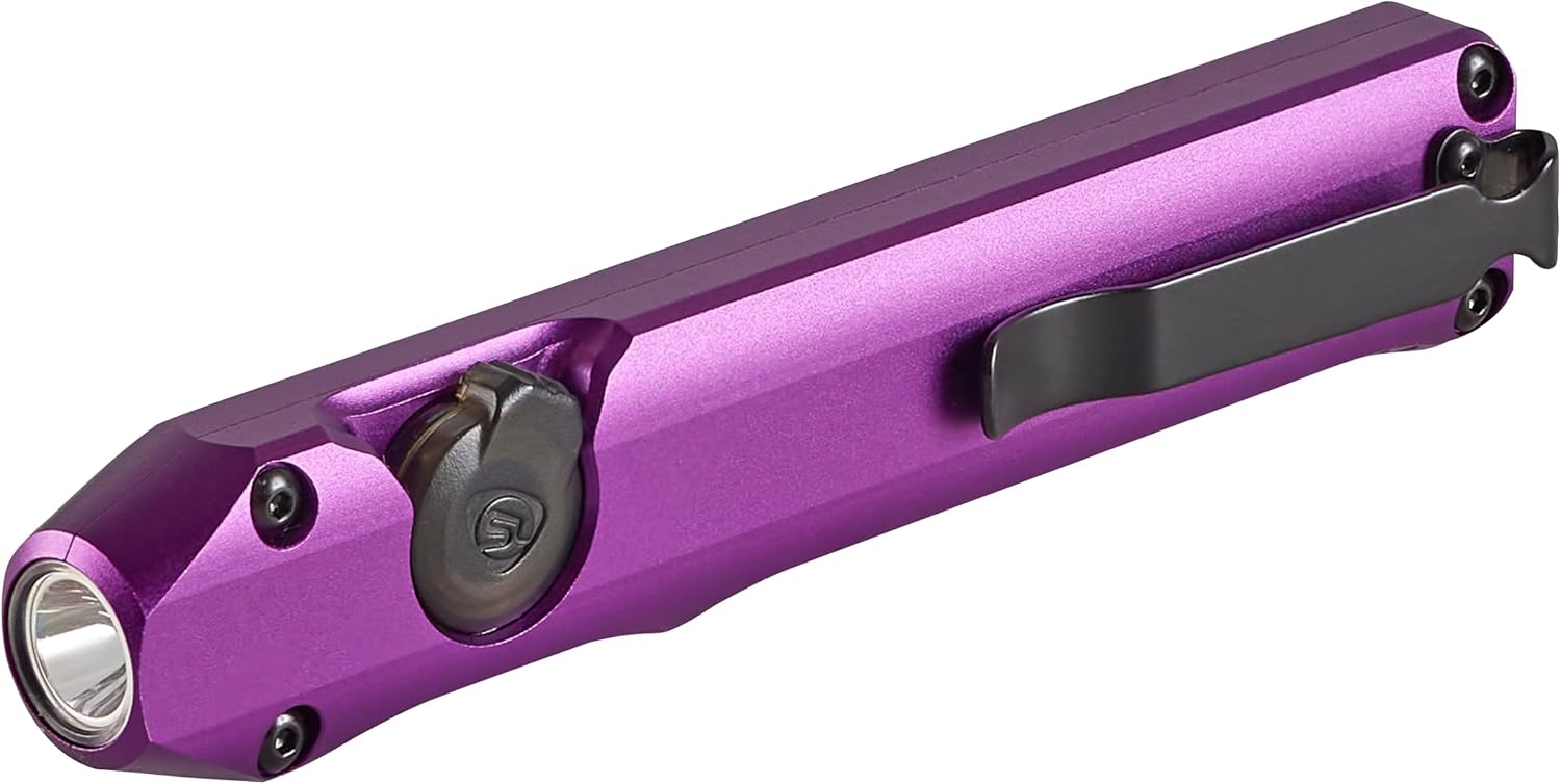 Streamlight 88818 Wedge 300 lúmenes - Linterna delgada de transporte diario, incluye cable USB-C, cordón, morado 5 Streamlight 88818 Wedge 300 lúmenes - Linterna delgada de transporte diario, incluye cable USB-C, cordón, morado – Vista 5