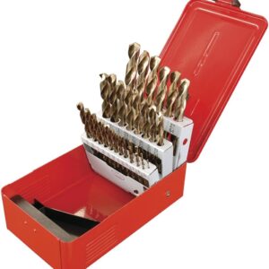 Urrea Herramientas C5129 Juego de 29 Brocas con Cobalto 1/16"-1/2"