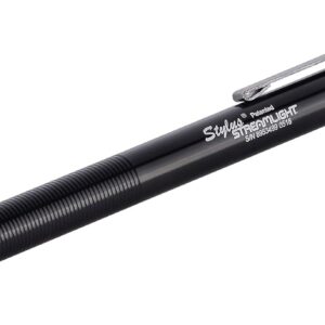 Streamlight Stylus Pen flashlight Negro, Rojo - Linterna (Bolígrafo linterna, Negro, Rojo, Aluminio, IPX4, 11 lm, Blanco)