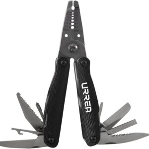 Urrea 18290 Pinza multiherramienta 12 en 1 de 6" pela cable