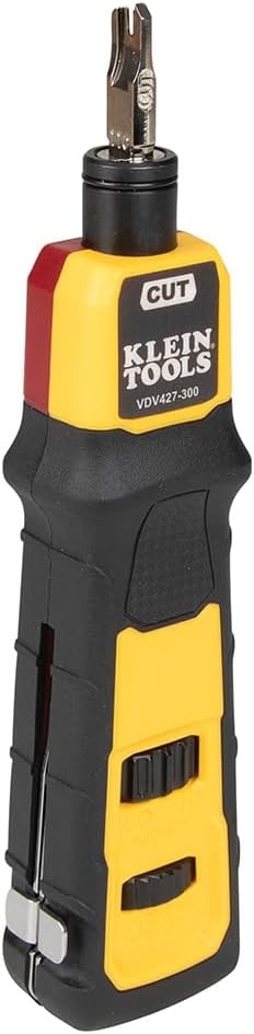 Klein Tools VDV427-300 Herramienta ponchadora de impacto con cuchilla 110/66 3 Klein Tools VDV427-300 Herramienta ponchadora de impacto con cuchilla 110/66 – Vista 3