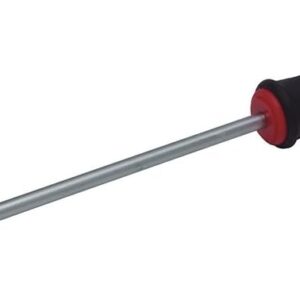 Urrea 8624 Destornillador con mango bimaterial, punta cabinet barra redonda 1/8" x 4"