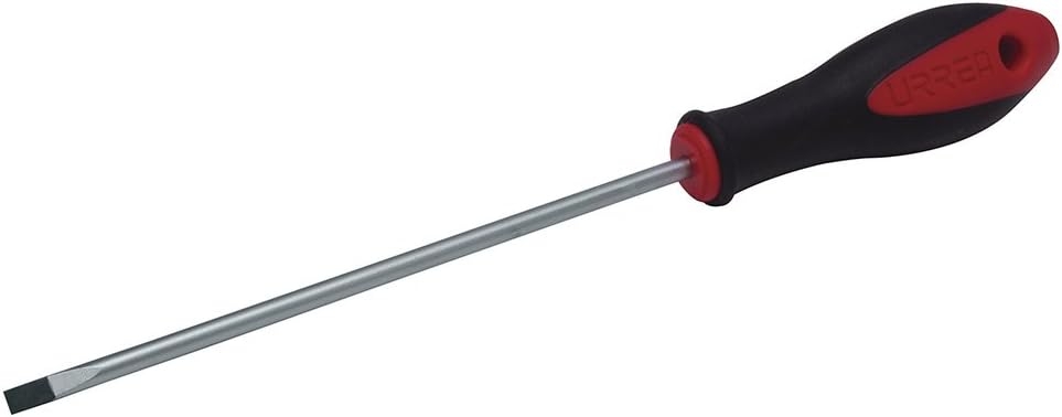 Urrea 8624 Destornillador con mango bimaterial, punta cabinet barra redonda 1/8" x 4" 1 Urrea 8624 Destornillador con mango bimaterial, punta cabinet barra redonda 1/8" x 4"
