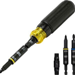 KLEIN TOOLS 32500HDRT | Desarmador KNECT 11 En 1 | Matraca | Uso De Impacto