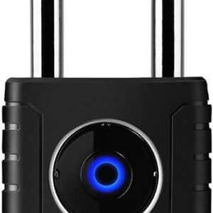 Master Lock - Candado inteligente Bluetooth para exteriores con teclado, cerraduras inteligentes para herramientas, puertas, cobertizos, 2-7/32 pulgadas de ancho, 4401LHEC