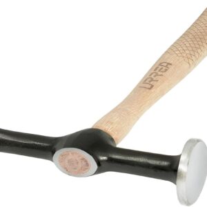 Urrea Herramientas 1421 Martillo de Laminero Desabollador 2 Cabezas