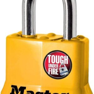 Master Lock 315KA Candado cubierto para exteriores con llave, 1 paquete