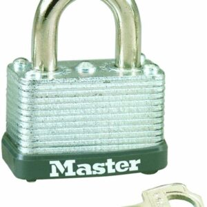 Master Lock 22T Candado con Llave Igual Blindada, 3,8 Cm, Paquete de 2 Unidades, Acero