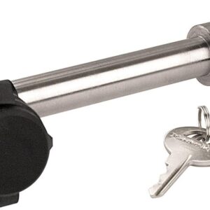 Master Lock Candado Receptor de Barra 1472DAT, 1.27 cm, Acero Inoxidable, 9 cm