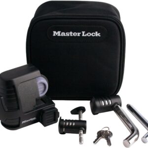 Master Lock 3794DAT Trailer Coupler and Hitch Pin Lock Set, Keyed Alike