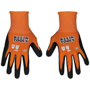 KLEIN TOOLS 60672 | Guantes Electricista A1 | Buen Agarre | Talla G