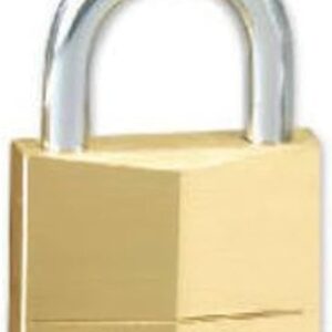 Master Lock 130D Candado Sólido de Latón de Ancho, 30 mm